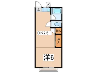 QUATRE IKEDA II【2階】の間取り