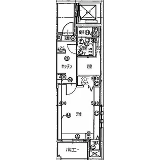 GENOVIA東川口【3階】の間取り