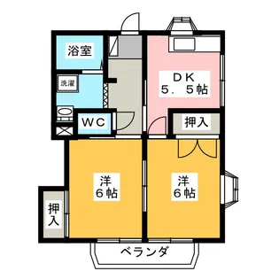 メゾンK V【1階】の間取り
