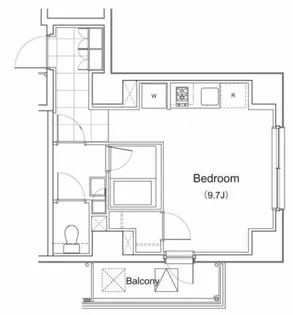 プライムアーバン南池袋【10階】の間取り