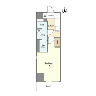 プレール・ドゥーク亀戸6丁目【13階】の間取り