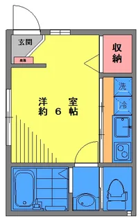 room-k【1階】の間取り