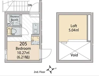 ソフィアフレッシュ【2階】の間取り