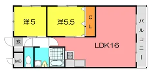 カサベルデイケダII【4階】の間取り