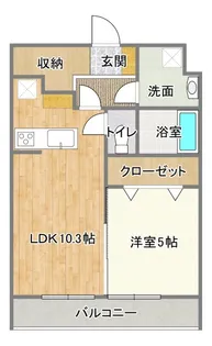 ◆ルグラン【5階】の間取り