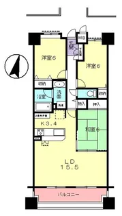 ソフィア多治見ステーションタワー【9階】の間取り