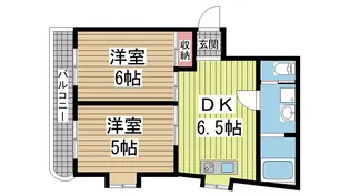 サンビルダー三宮【8階】の間取り