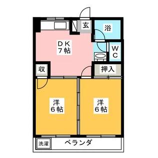 第4西山ビル【3階】の間取り