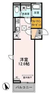 デルソーレ【3階】の間取り