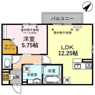LUANA【3階】の間取り