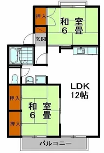 ハートフル夢前II【2階】の間取り