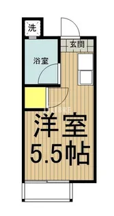 田中アパート【1階】の間取り