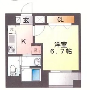 カーサ麹町【1階】の間取り