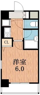 リーガル天王寺烏ヶ辻【7階】の間取り