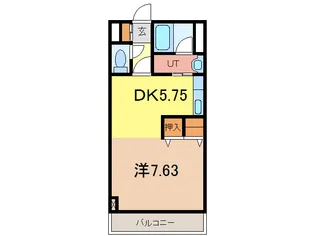 8条ビル【5階】の間取り