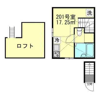 GranPozo大井町【2階】の間取り