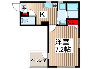 シャーロックホームズ【1階】の間取り