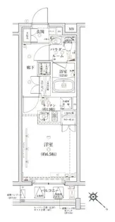 ベルシード板橋本町プレミア【3階】の間取り