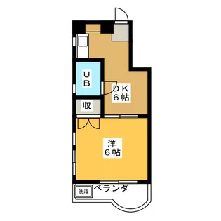 白陽ビル【3階】の間取り