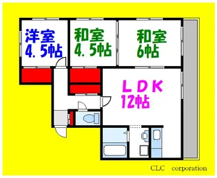 フジマンション第1【2階】の間取り