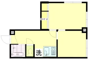 鈴木ビル【4階】の間取り