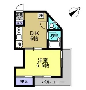 セイダイマンション【3階】の間取り