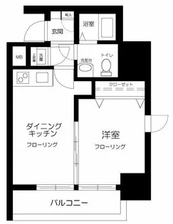 Rising place 浅草【2階】の間取り