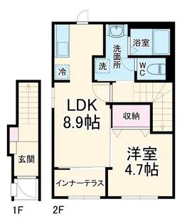 飛龍 高坂の間取り