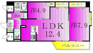 INSURANCE BLDG.VI【2階】の間取り