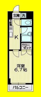 MAYT SQUARE【6階】の間取り