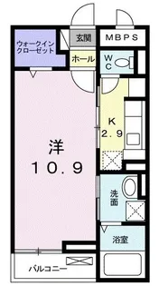 ソラティオ【1階】の間取り
