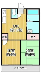 浄法寺三木ハイツ【1階】の間取り