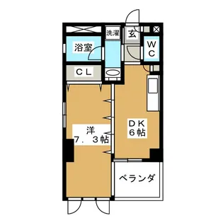 スターハイム【1階】の間取り