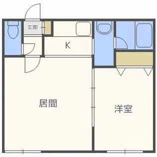 プラタカラN22【2階】の間取り