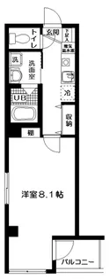 Roost(ルースト)【5階】の間取り