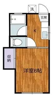 ハイムモトヤマ【2階】の間取り