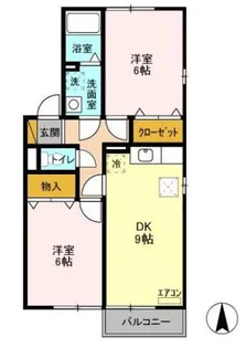 コージーコート細田【1階】の間取り