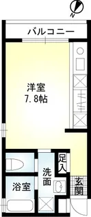 リシェス橋本B【2階】の間取り