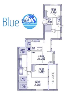 Sank Verde【2階】の間取り