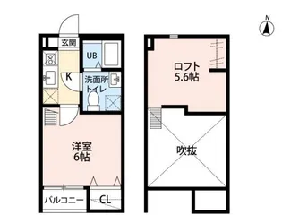 Carpe Diem【2階】の間取り
