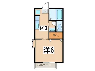 ベル・エポック湘南【2階】の間取り