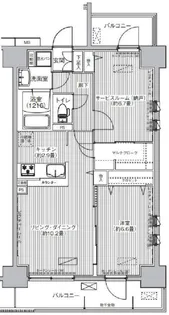 ウィステミラ西船橋【9階】の間取り
