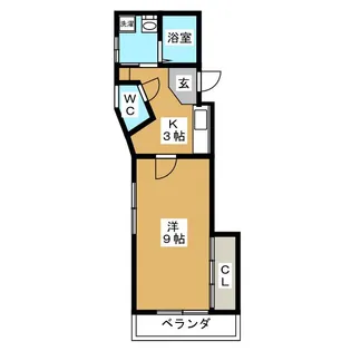 ベイホーム12【2階】の間取り
