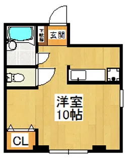プラムマンション【2階】の間取り
