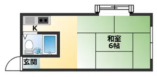 森川ハイツ【3階】の間取り