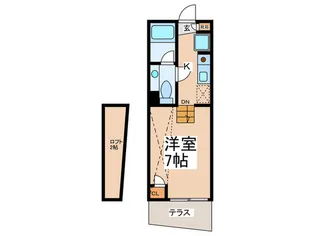 レジデンス光和109【1階】の間取り