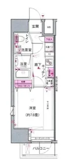 デュアレス愛宕虎ノ門【1階】の間取り