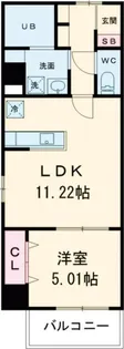 Alivis西葛西sulista【3階】の間取り