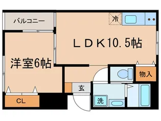 Bamboo House【2階】の間取り