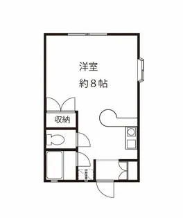 エスペシオ石原【1階】の間取り
